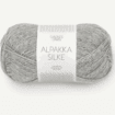 AlpakkaSilke - 1042 Light Grey Melange